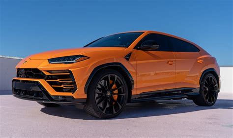 Lamborghini Urus Orange Ecstasy Exotics
