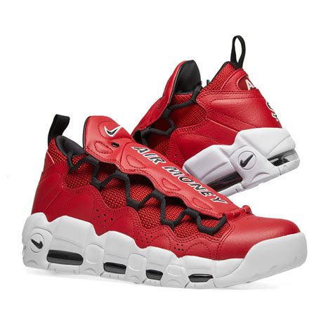 They do fit snug sort of like a sock but that's the way they're supposed to fit. NIKE MEN'S AIR MORE MONEY BASKETBALL SHOES, RED | ModeSens