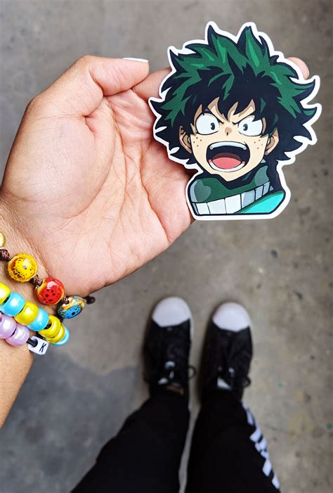 Aesthetic Stickers To Print Deku