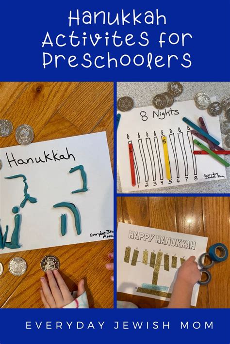 Hanukkah Activities For Preschoolers Hanukkah Activities Preschool