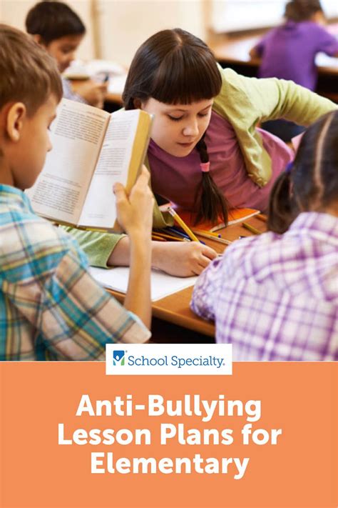 Anti Bullying Lesson Plans For Elementary School
