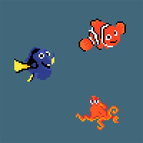 Editing Finding Nemo Free Online Pixel Art Drawing Tool Pixilart