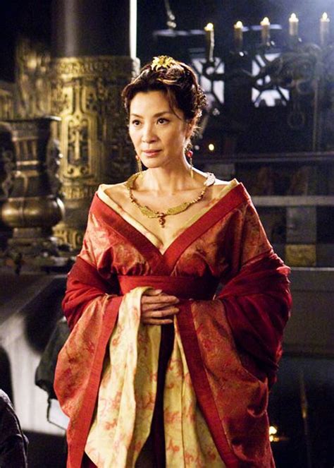 In person, she is tiny. Michelle Yeoh in 'The Mummy: Tomb of the Dragon Emperor ...