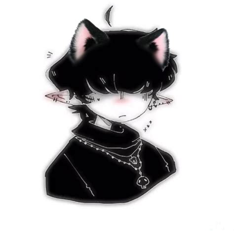 Emo Anime Boy Aesthetic Pfp Cat Boy In 2021 Cute Profile Pictures