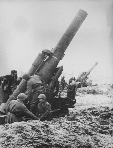 Soviet Br 5 Heavy Mortars 280 Mm With Images World War Two World