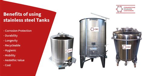 The Benefits Of Using Stainless Steel Tanks