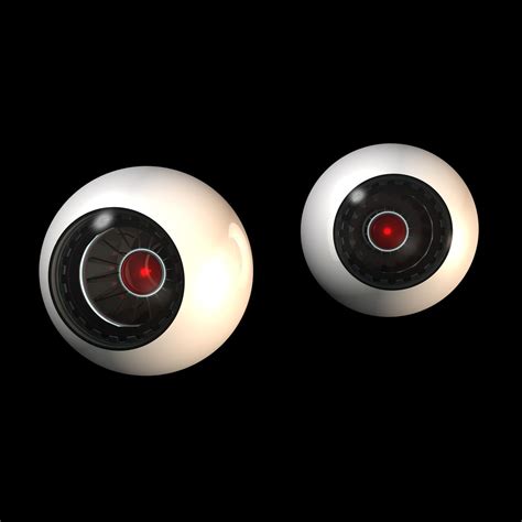 3d Xpresso Robotic Eyes Robot Eyes Robot Concept Art Bmw Logo Art
