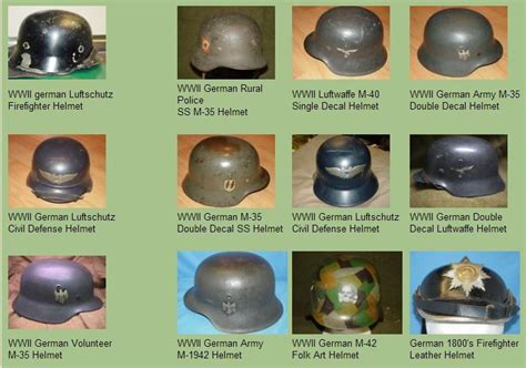 Military German Wwii Military Helmets