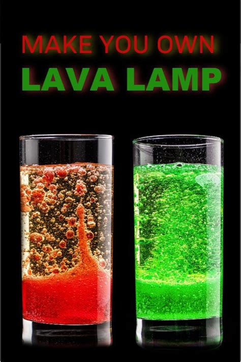 How To Make A Homemade Lava Lamp For Kids Lava Lamps Diy Kids These