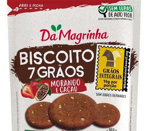 Da Magrinha Integral tem seleção especial de biscoitos cookies crackers e rosquinhas