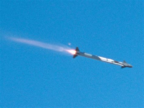 Sidewinder Missile Launch