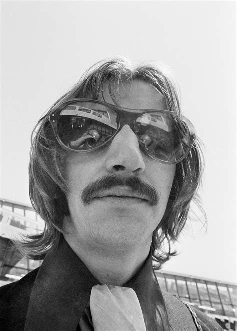 Ringo Starr Sporting Purple Sunglasses Is Seen May 21 1969 In New York Aboard The Miner