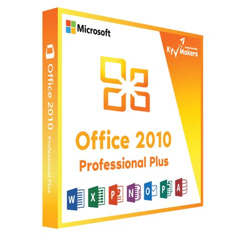 Microsoft Office 2010 Professional Plus Lifetime Activation Retail