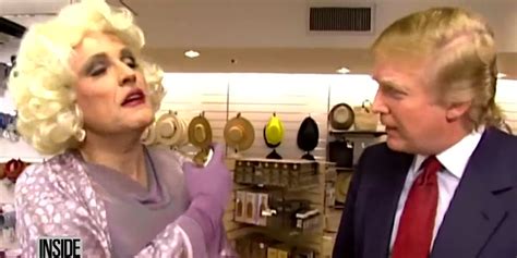 Trump Stuck His Face In Rudy Guilianis Chest In 2000 Drag Comedy Skit Business Insider
