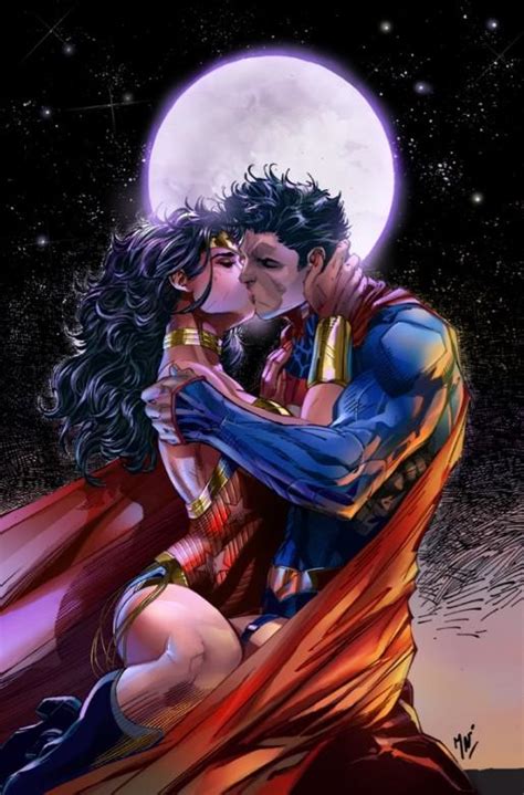 Wonder Woman And Superman Romance