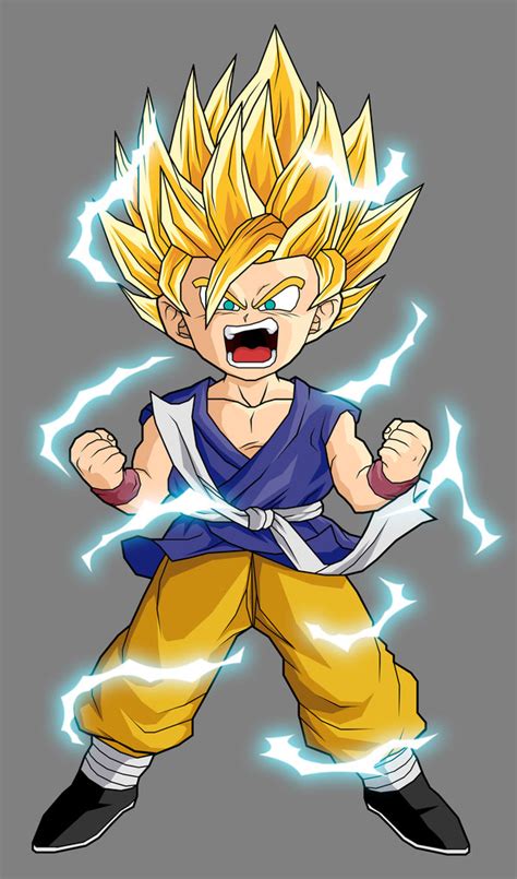 Image Gt Kid Goku Super Saiyan 2 By Dbzataricommunity Dragon