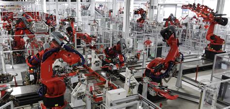 Rare Look Inside Teslas Fremont Factory And Model X Assembly Line