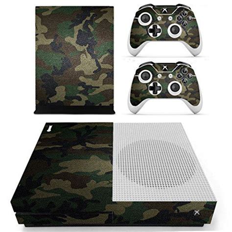 Skinown Xbox One S Slim Skin Camouflage Camo Sticker Vinly Decal Cover