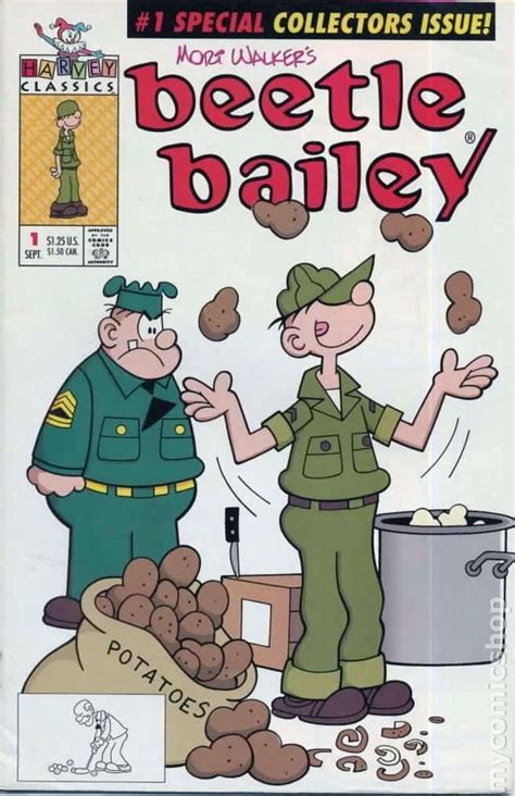 Beetle Bailey Classic Comic 1992 Vintage Comic Books Beetle Bailey