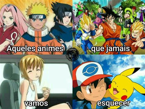 Pokemon naruto y dragon ball. Naruto/ Dragon Ball/ Boku no Pico/ Pokemon/// original giganime | Memes de anime, Tirinhas ...