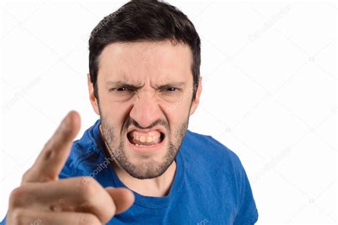Man with angry expression. - Stock Photo , #ad, #angry, #Man, # ...