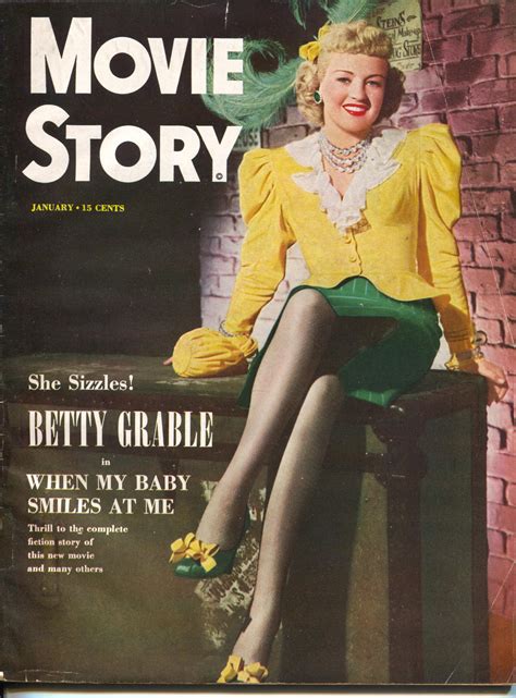 movie story betty grable bob hope bud abbott lou costello jan 1949 1949 magazine periodical