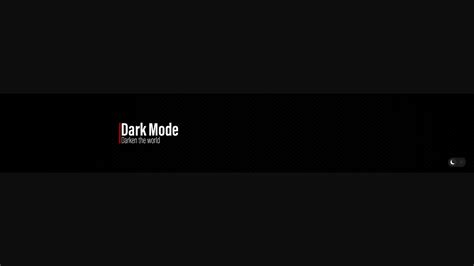 Free Dark Mode Youtube Banner Template 5ergiveaways