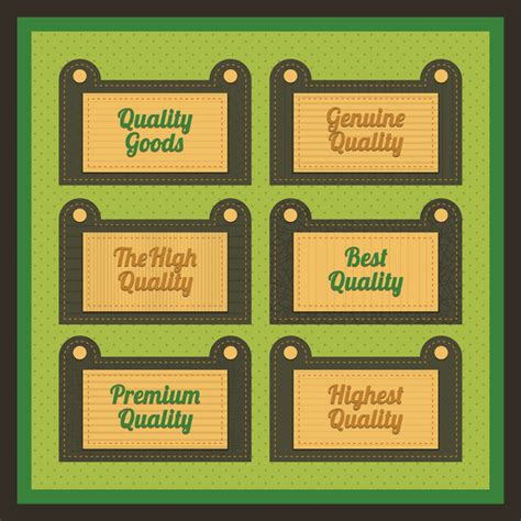 Vector Collection Vintage And Retro Labels Free Stock Vector Graphic