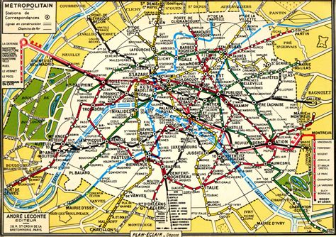 Paris Métro Map 1973 A Map Of The Paris Métro Subway S Flickr