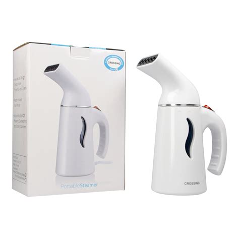 Although there are some outcomes a garment steamer can't pull off exactly as well, they do very well on softer fabrics. Buy Crossing Portable Garment Steamer (White/S) in ...