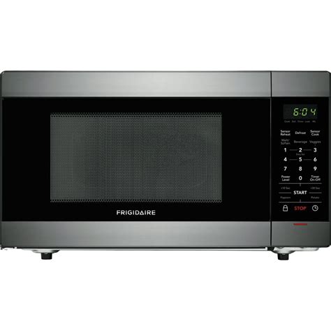 Frigidaire 14 Cu Ft Countertop Microwave Oven Black Stainless Steel