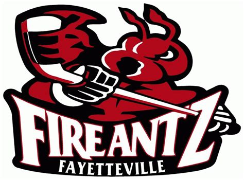 Fayetteville Fireantz Primary Logo Southern Pro Hockey League Sphl