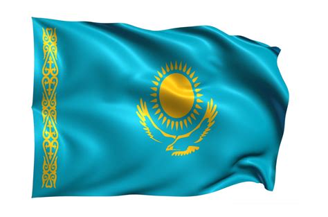 Kazakhstan Flag Pngs For Free Download