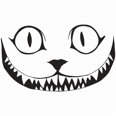 Cheshire Cat Pumpkin Stencil Printable Cat Uiu