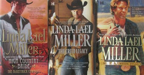 Linda Lael Miller Three Book Bundle Collection Includes High Country Bride Montana Creeds