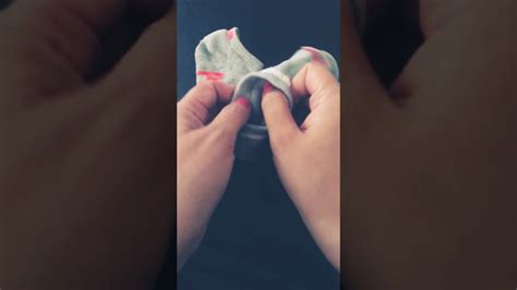 Fold Socks Without Stretching Elastic Youtube