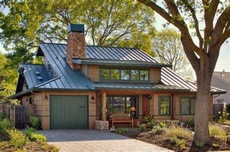A green roof provides good insulation for the entire house, absorbs rainfall and significantly lowers storm runoff. 10 best images about Standing Seam Metal Roofs are Cool on ...