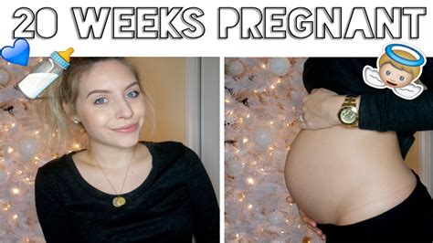 20 Weeks Pregnant Vlog Symptoms Baby Bump Youtube