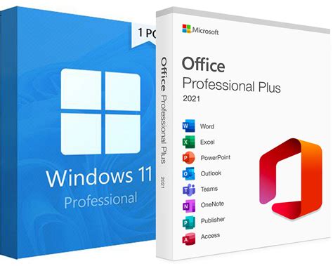 Купить Microsoft Windows 11 Pro Office 2021 Professional Plus в