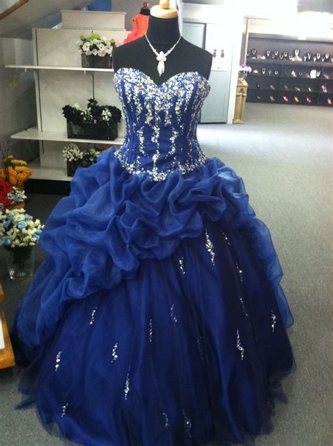 Midnight Blue Quinceanera Dress By Davinci Traditional Ruffle Skirt And