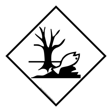 Dot Marine Pollutants Symbol Sign Dot Hazardous Loads