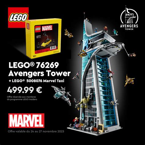 Sur Le Shop Lego Le Set Lego Marvel 76269 Avengers Tower Est