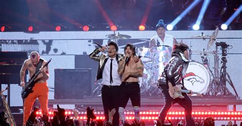 Bruno Mars Nails It At Super Bowl Halftime Show With Red Hot Chili Peppers