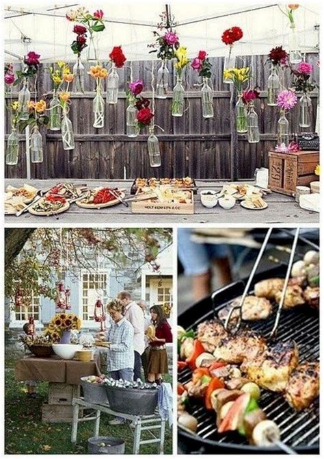 Awesome 30 Bbq Reception Ideas For Your Wedding Party Backyard Bbq