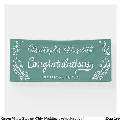 Wedding Congratulation Banners