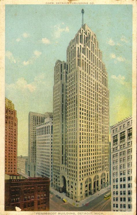 The Greater Penobscot Building Commonly Known As The Penobscot