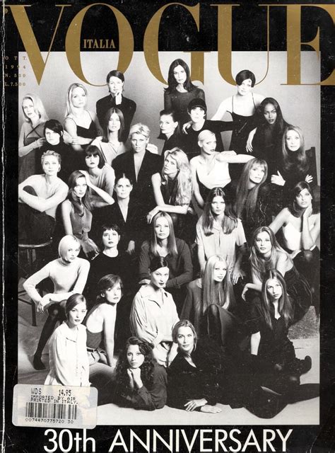 By Steven Meisel Vogue 1994 Vogue Italia Christy Turlington