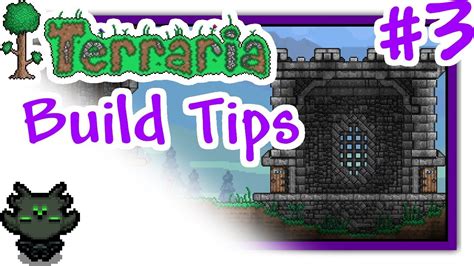 Terraria Build Tips 3 Medieval Walls Youtube