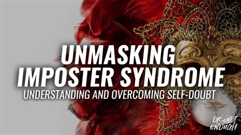 overcome imposter syndrome learn how to defeat self doubt