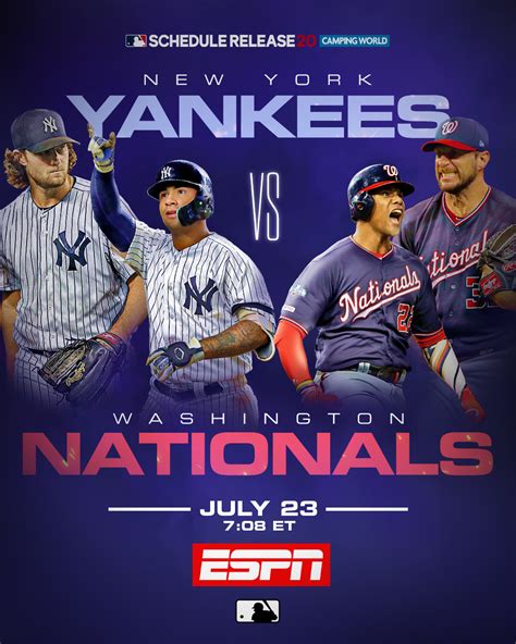 Opening Day 2020 Mlb Yankees Vs Nationals Horario Dónde Ver En Vivo